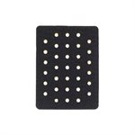 MIRKA 934GV – GRIP FACED MULTI-HOLE VACUUM BACKING PAD, 3" X 4"