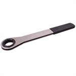 GRAY TOOLS 50056 - 1-3 / 4" 12 POINT, FLAT RATCHETING SINGLE BOX WRENCH, VINYL GRIP
