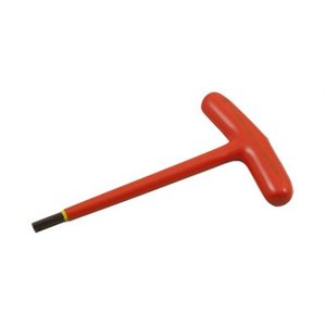 GRAY TOOLS 68606-I - 3 / 32" S2 T-HANDLE HEX KEY, 1000V INSULATED