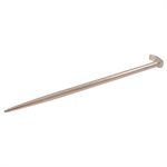 GRAY TOOLS 73611 - 11" ROLLING HEAD PRY BAR, 1 / 2" ROUND SHANK, NICKEL PLATE FINISH