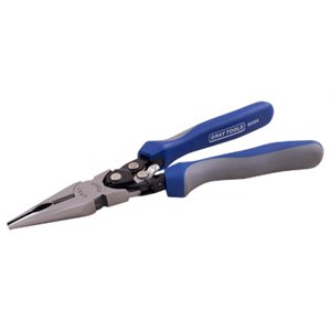 GRAY TOOLS 82006 - HIGH LEVERAGE NEEDLE NOSE PLIER, WITH COMFORT GRIPS, 9" LONG, 2" JAW