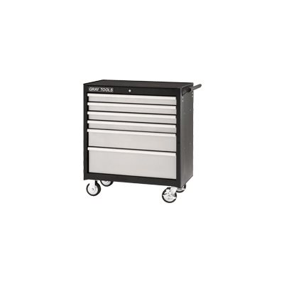 GRAY TOOLS 99206SB - MARQUIS SERIES 34" ROLLER CABINET WITH 6 DRAWERS