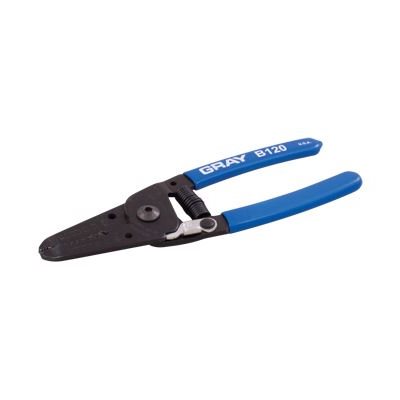 GRAY TOOLS B120 - WIRE CUTTER / STRIPPER WITH LOCK, 6" LONG, AWG 20, 18, 16, 14, 12 & 10