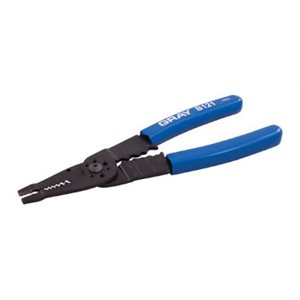 GRAY TOOLS B121 - ELECTRICAL / ELECTRONIC 5 IN 1 PLIER, 9-1 / 2" LONG, STRIPPER, CRIMPER & BOLT CUTTER