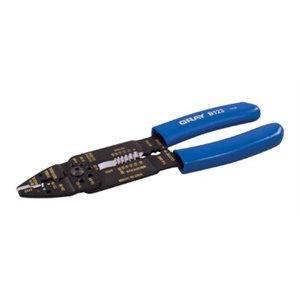 GRAY TOOLS B123 - STRIPPER / CUTTER INSULATED & NON-INSULATED, 8-1 / 2" LONG, STRIPS AWG 18 / 16 / 14 / 12 / 10