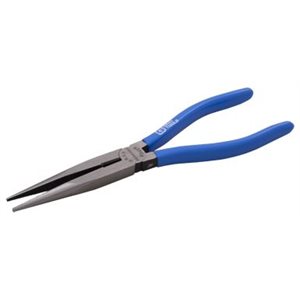 GRAY TOOLS B231B - 6-1 / 4" NEEDLE NOSE STRAIGHT CUTTER PLIERS, WITH VINYL GRIPS, 2" JAW