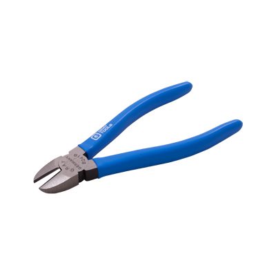 GRAY TOOLS B241B - 6-1 / 2" SIDE CUTTING, DIAMOND SLIM NOSE PLIERS, WITH VINYL GRIPS, 7 / 8" JAW