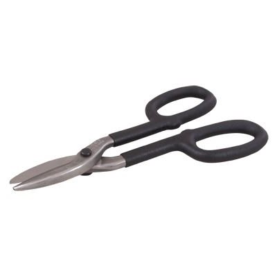GRAY TOOLS S412A - 12" STRAIGHT PATTERN SNIPS, WITH VINYL GRIPS