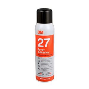 3M 7000028596 – ADHÉSIF EN VAPORISATEUR 27 À USAGES MULTIPLES DE, TRANSPARENT, 13,05 OZ, 12 ;CONTENANTS PAR CAISSE