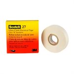 3M 7000002795 – SCOTCH® 27 GLASS CLOTH ELECTRICAL TAPE, WHITE, 3 / 4 IN X 66 FT, RUBBER THERMOSETTING ADHESIVE, 1 IN CORE