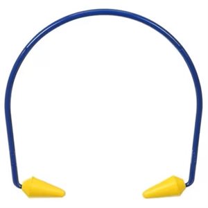 3M 7000002297 – E-A-R CABOFLEX BANDED HEARING PROTECTOR MODEL 600, 320-2001, BLUE / YELLOW, UNCORDED, 10 / CARTON