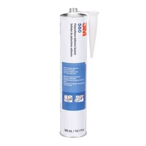 3M 7100005901 – ADHÉSIF MASTIC EN POLYURÉTHANE 560 3M(MC), NOIR, 310 ML, CARTOUCHES 12 / CAISSE