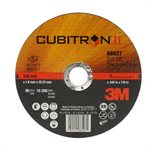 3M 7100098146 – CUBITRON™ II CUT-OFF WHEEL 66527, T1, 6 IN X .045 IN X 7 / 8 IN (152.4 MM X 1.143 MM X 22.225 MM), 25 / INNER, 50 / CASE