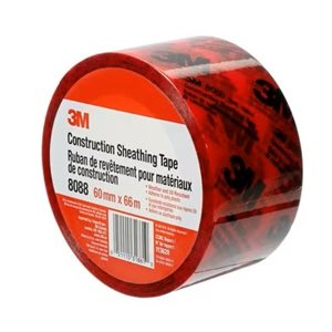 3M 7000124371 – CONSTRUCTION SHEATHING TAPE, 8088, 60 MM X 66 M, INDIVIDUALLY WRAPPED