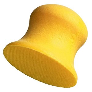 3M 7000028331 – HOOKIT™ DISC HAND PAD, 01908, YELLOW, 3 IN (76.2 MM)