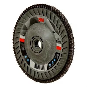 3M 7100242992 – FLAP DISC 769F AB05951, 80+, QUICK CHANGE, TYPE 29, 5 IN X 5 / 8 IN-11, 10 / CASE