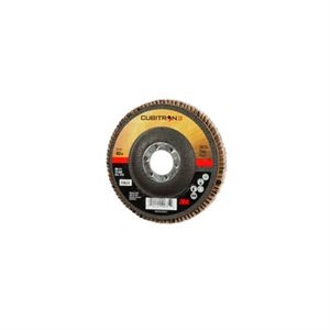 3M 7100085781 – CUBITRON™ II FLAP DISC, 967A, T27, GIANT 40+, Y-WEIGHT, 4-1 / 2 IN X 7 / 8 IN