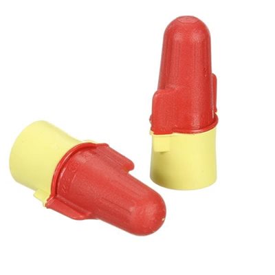 3M 7100127164 – PERFORMANCE PLUS WIRE CONNECTOR R / Y+ POUCH, RED / YELLOW, 22 - 8 AWG