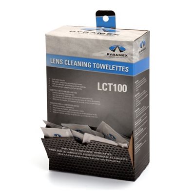PYRAMEX LCT100 - LENS CLEANING TOWELETTES