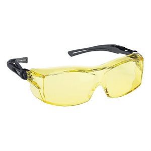 PIP EP750A – VISITOR, SPECTACLES, OTG RIMLESS, 4A COATING, AMBER LENS, CSA Z94.3, EACH